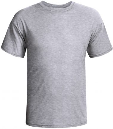 Camisa gola redonda cinza